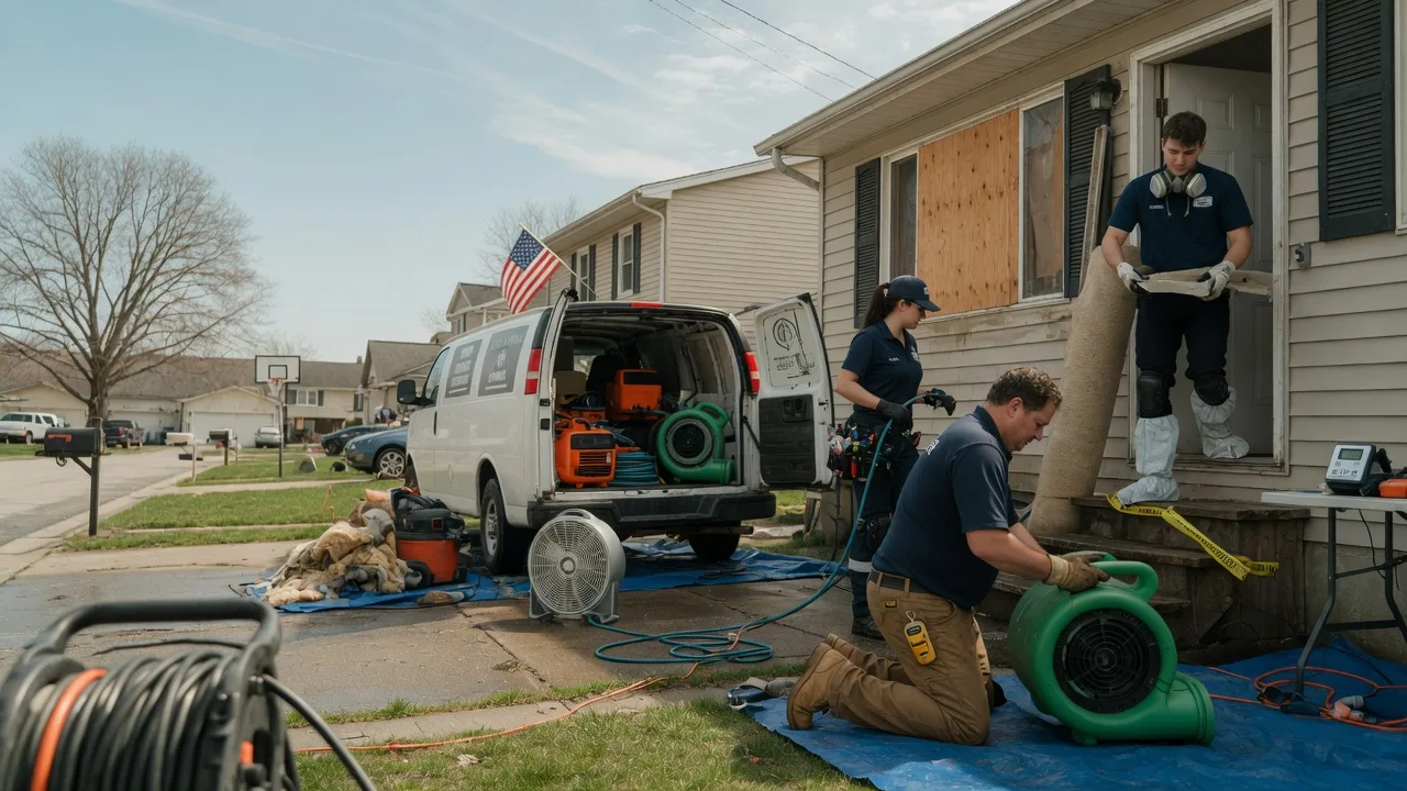Water Damage Restoration in Ewing, NE near me